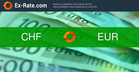 exchange rate chf eur